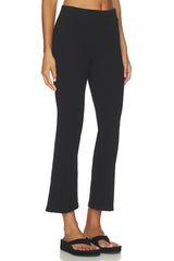Seamed Cropped Flare