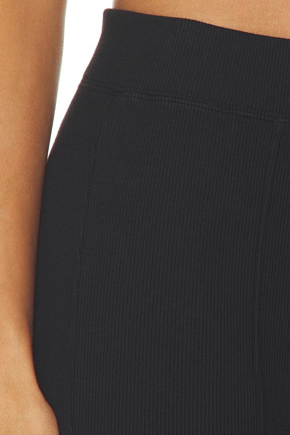 Seamed Cropped Flare