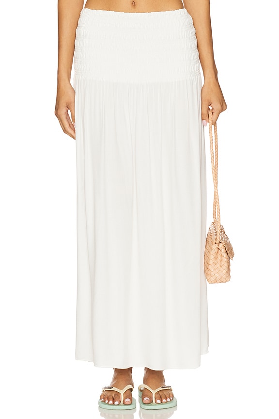 Smocked Skirt