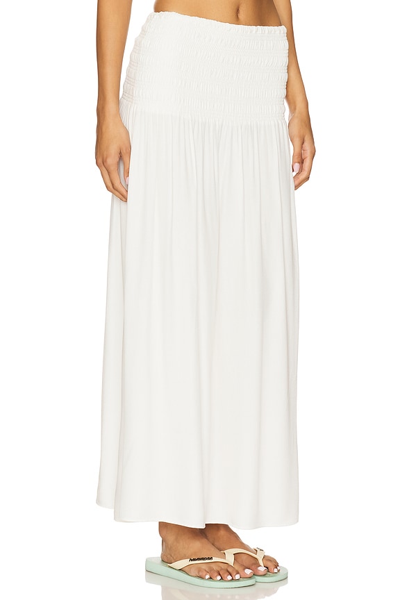 Smocked Skirt
