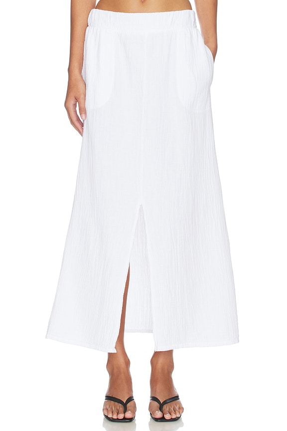 Split Front Maxi Skirt