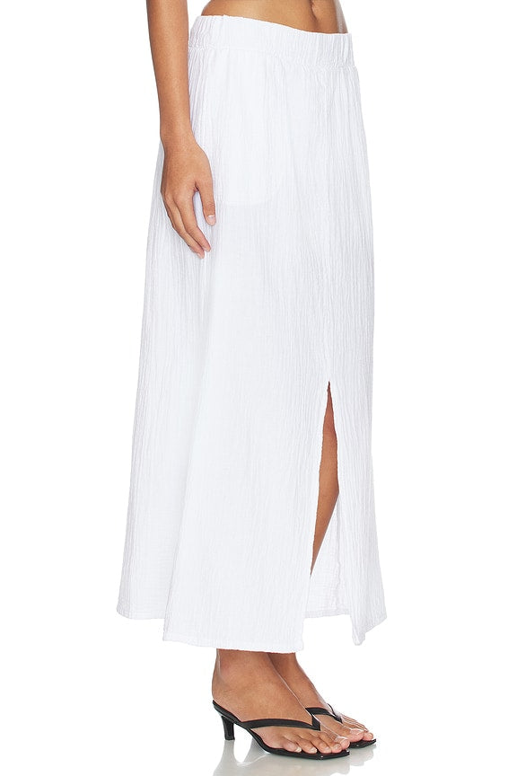Split Front Maxi Skirt