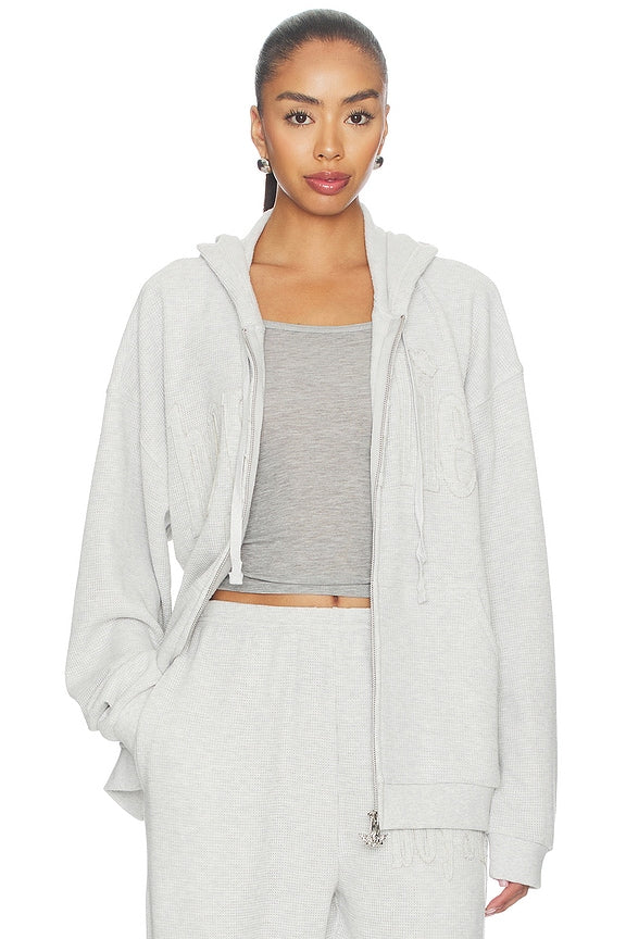 No Grey Area Thermal Harley Zip Up