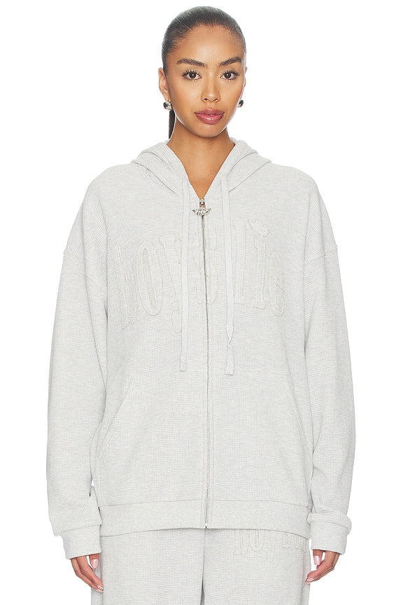 No Grey Area Thermal Harley Zip Up