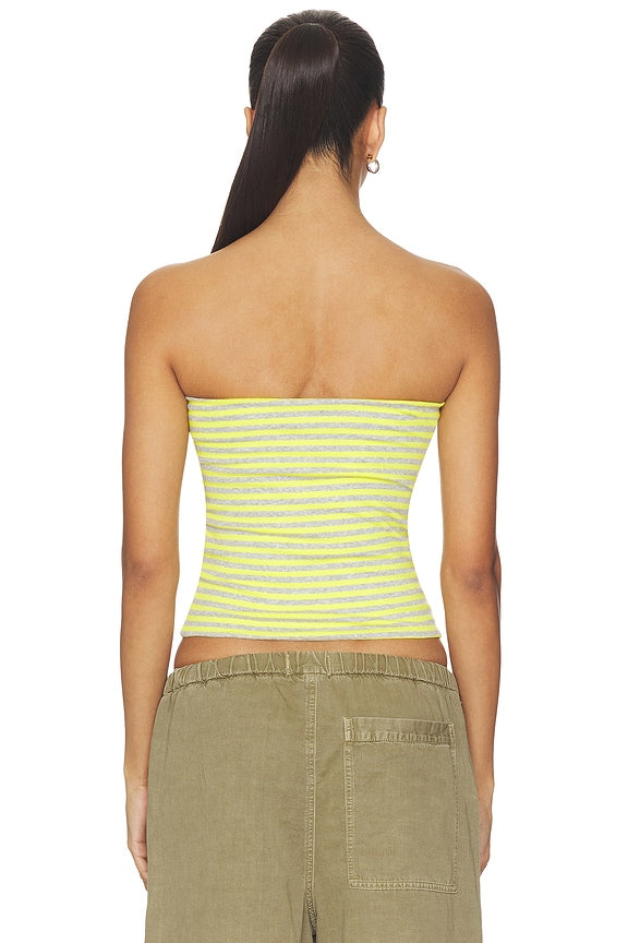 Striped Candyqueen Tube Top