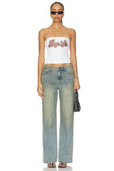 Boys Lie Stud Wrangler Tube Top