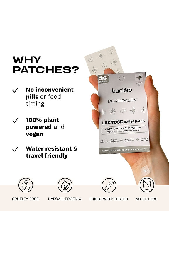 Lactose Relief Patch 36 Pack