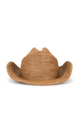 Odessa Straw Packable Cowboy Hat