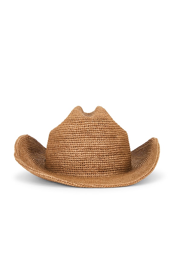 Odessa Straw Packable Cowboy Hat