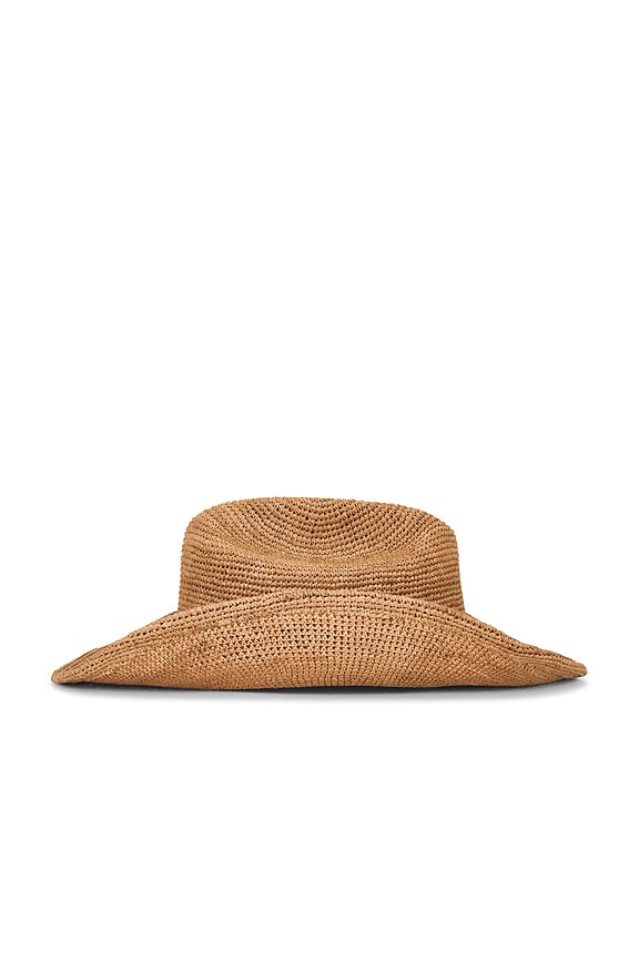 Odessa Straw Packable Cowboy Hat