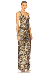 Allegra Sequin Gown