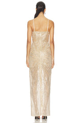 Dahlia Maxi Dress With Straps