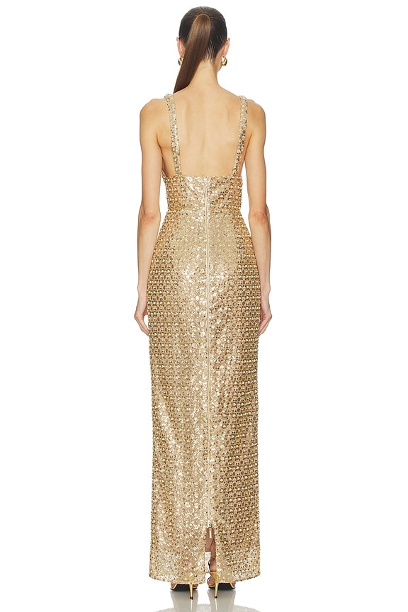 Allegra Sequin Maxi Dress