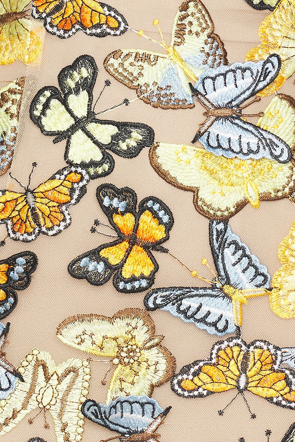 Bella Butterfly Jasmine Off The Shoulder Gown