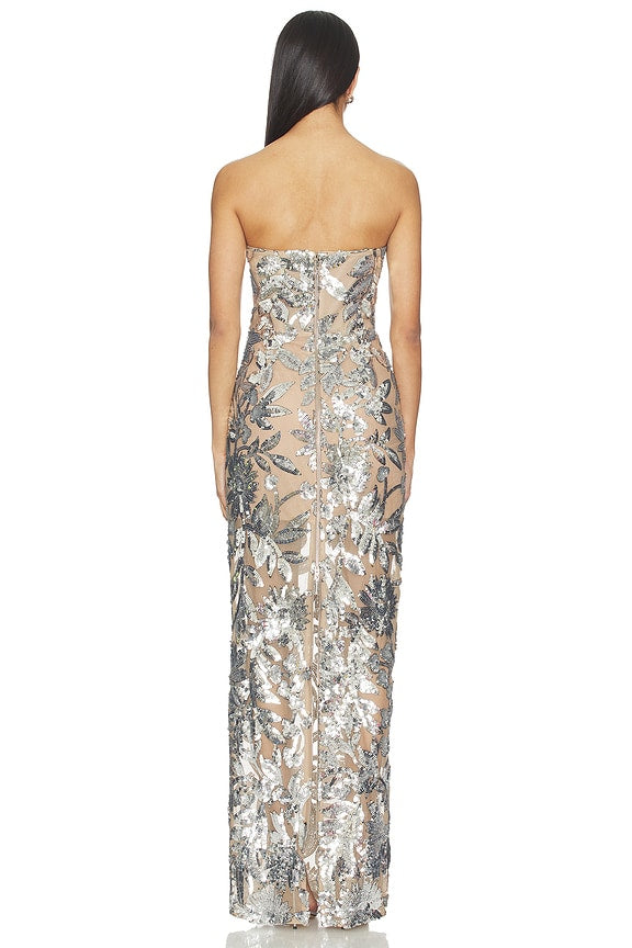 Dahlia Strapless Maxi Dress