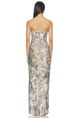 Dahlia Strapless Maxi Dress