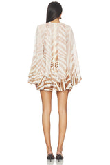 Nina Zebra Mini Dress