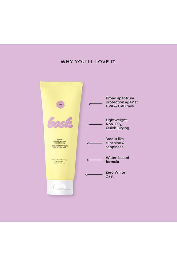 SPF 50 Sheer Moisturizing Lotion