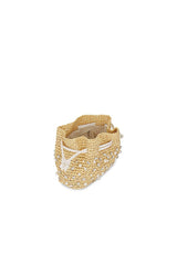 Nia Mini Crystal Bucket Bag
