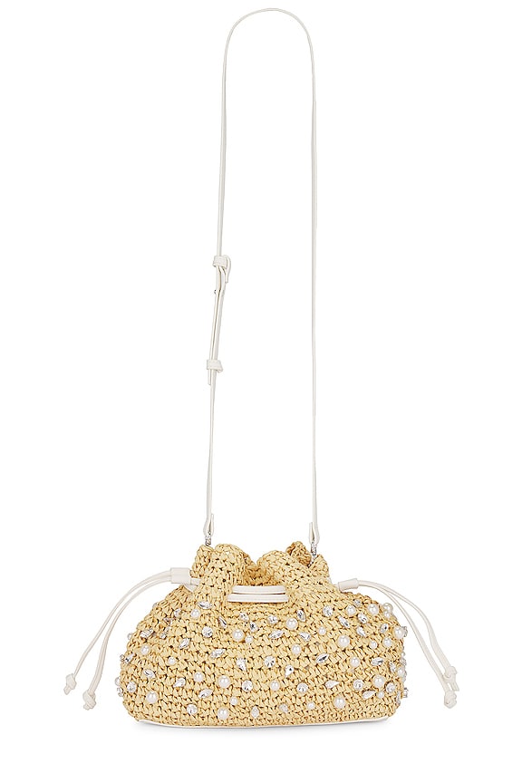 Nia Mini Crystal Bucket Bag