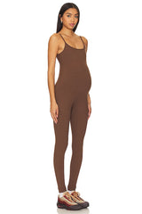 Rib Maternity Unitard
