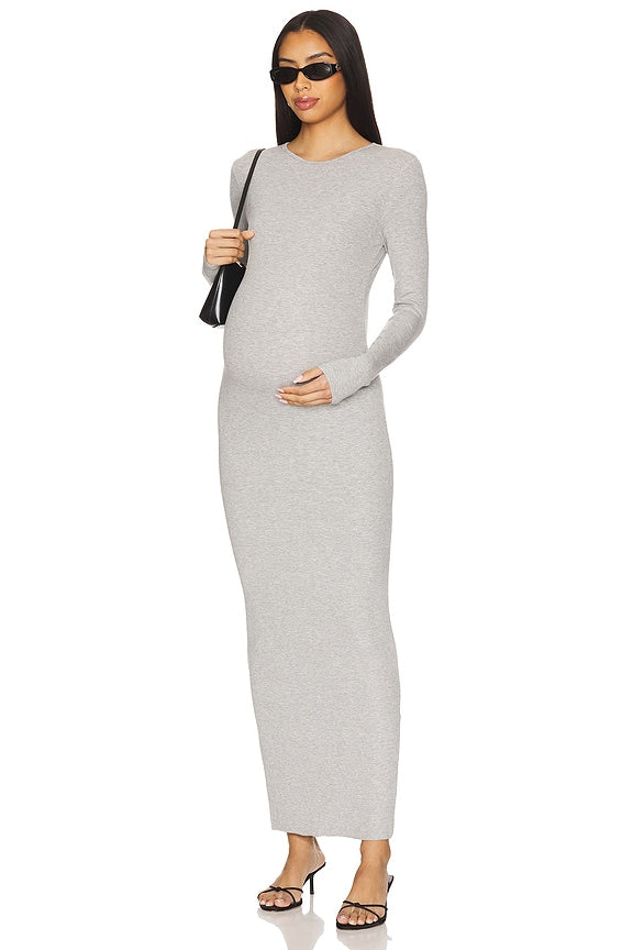 Soft Rib Maxi Dress