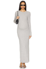 Soft Rib Maxi Dress