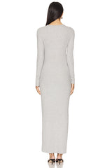 Soft Rib Maxi Dress