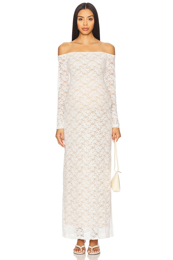 Off The Shoulder Lace Dress
