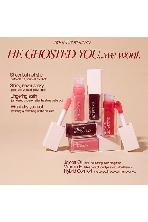 Kiss Off Glossy Lip Stain &amp; Tint