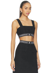 Tweed Bra Top