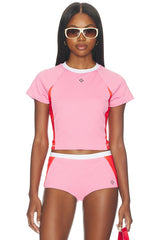 Monogram Rash Top