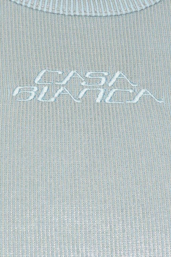 Ribbed Plated Tank Top