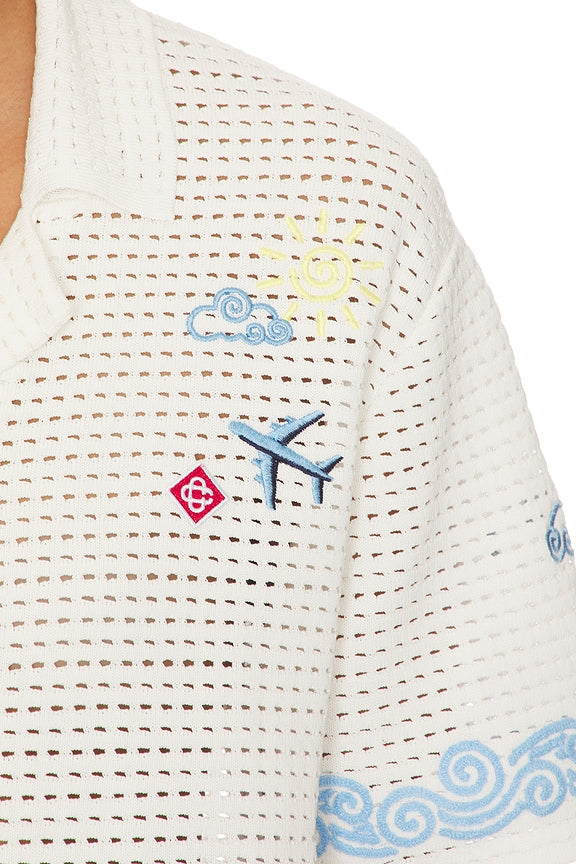 Oasis Crochet Beach Shirt