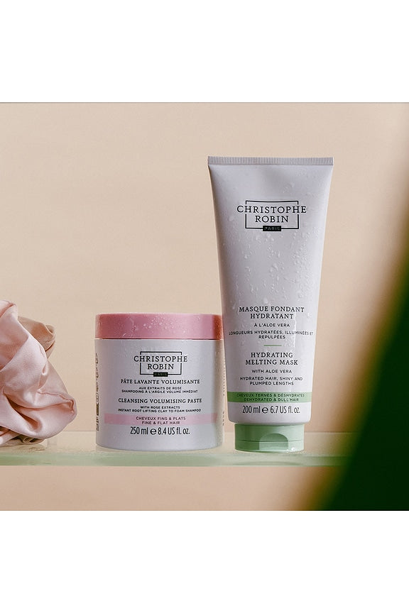 Cleansing Volumizing Paste With Pure Rassoul Clay And Rose Extracts