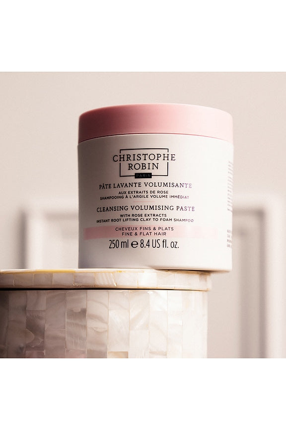 Cleansing Volumizing Paste With Pure Rassoul Clay And Rose Extracts