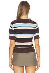 Marlon Pique Stripe Polo