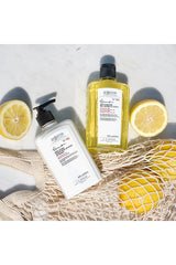 Lemon Body Cleanser &amp; Body Lotion Apothecary Box Set