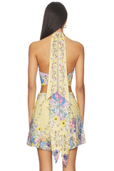 Halter Tie Back Top