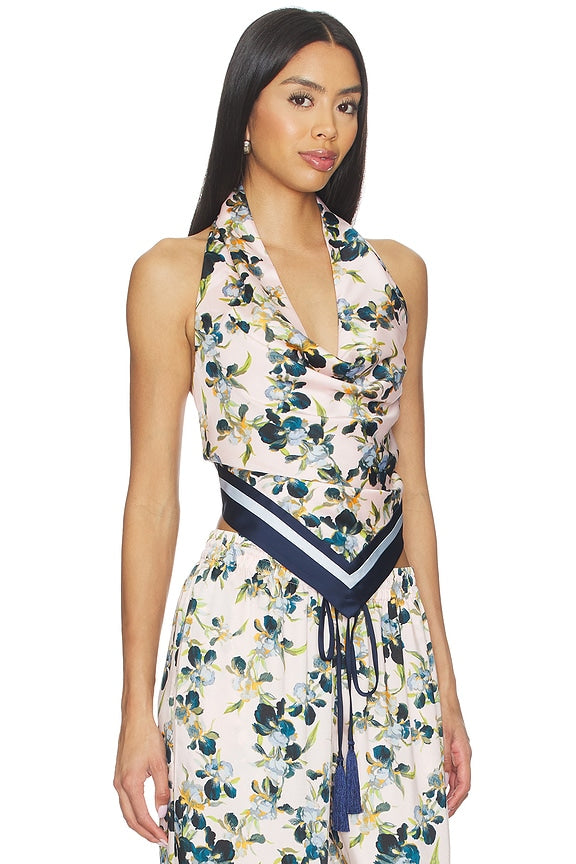 Trailing Iris Asher Top