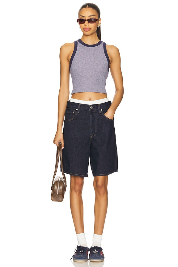 Ayla Short With Clean Hem