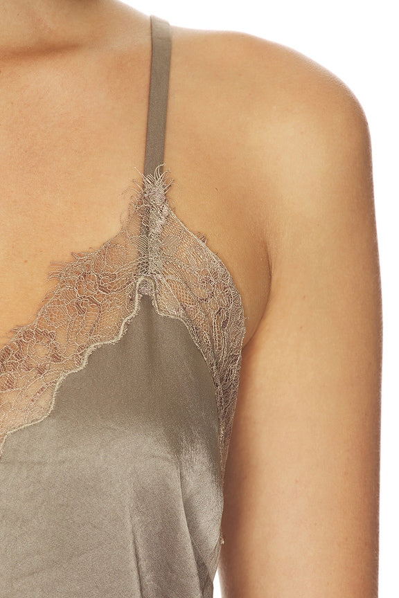 Lace Trimmed Cami Top