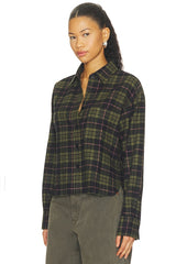 Cropped Oversized Shirt