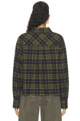 Cropped Oversized Shirt