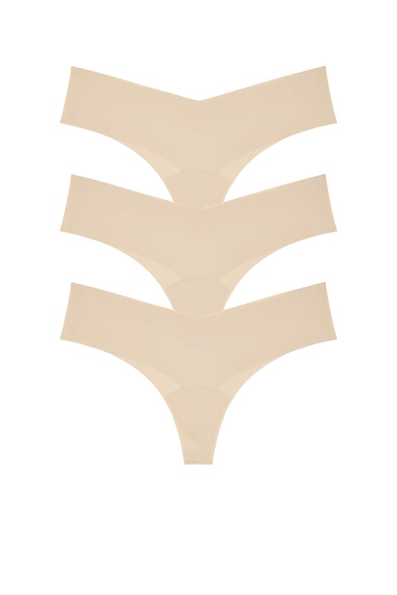 Invisible Rib Thong 3-pack