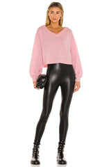 Perfect Control Faux Leather Legging