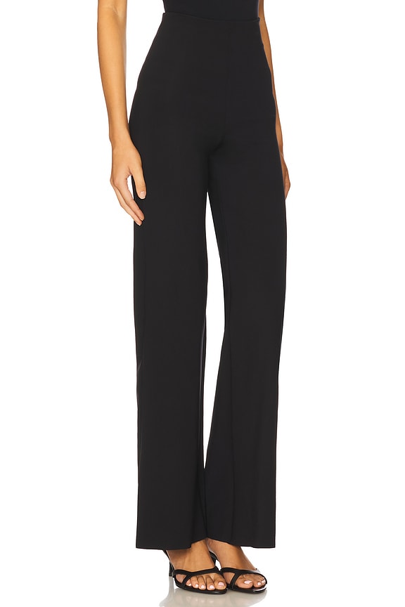 Neoprene Wide Leg Pant