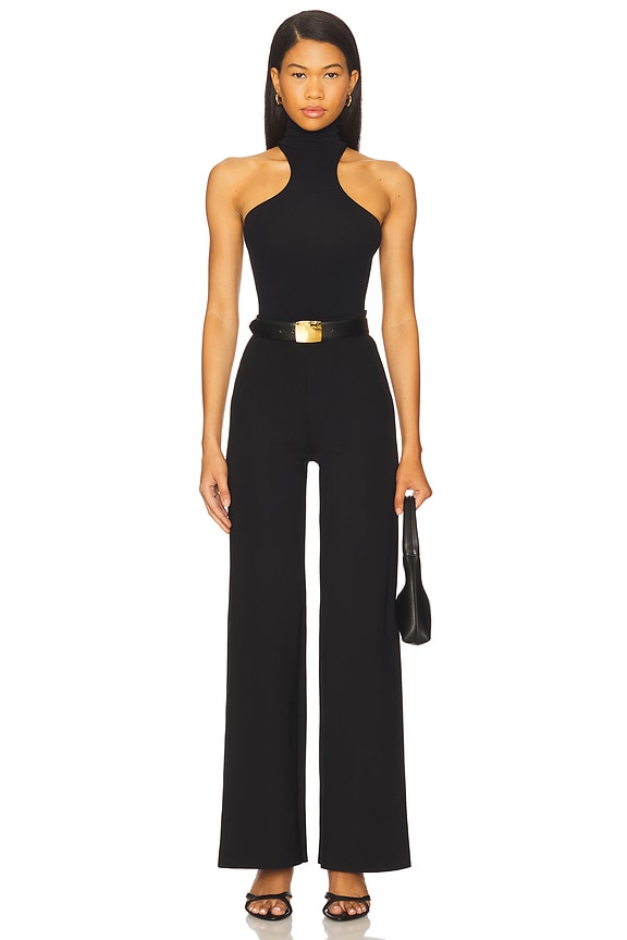 Neoprene Wide Leg Pant