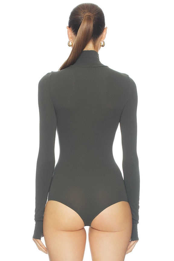 Ballet Turtleneck Bodysuit