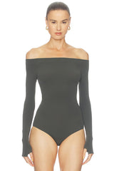 Ballet Off-shoulder Bodysuit